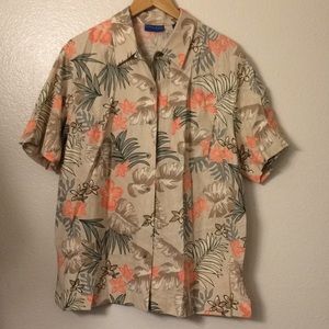 Karen Scott Sport women 1 floral top blouse shirt